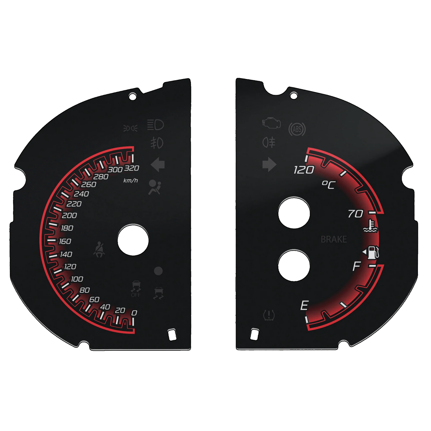 Dodge Durango SRT - Speedometer Dials Gauges