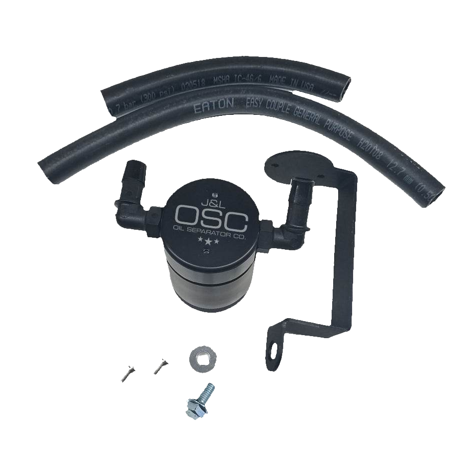 J&L Oil Catch Can 2005-2023 5.7L Hemi Dodge Charger, Challenger, 300C & Magnum