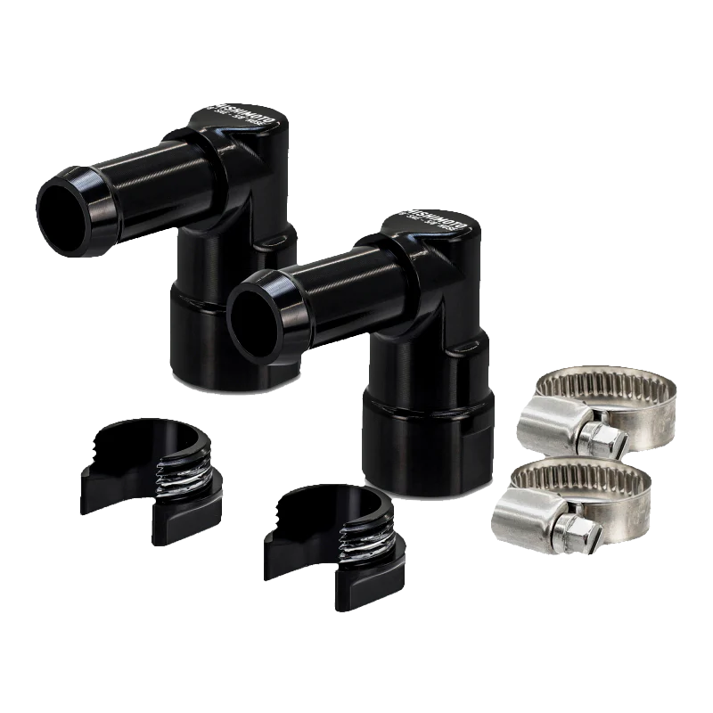 Mishimoto 2011+ Dodge Durango/ Jeep Grand Cherokee Heater Supply and Return Hose CNC Fitting Set
