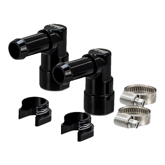 Mishimoto 2011+ Dodge Durango/ Jeep Grand Cherokee Heater Supply and Return Hose CNC Fitting Set